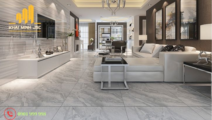 Gạch ốp lát cao cấp có đa dạng mẫu mã, kích thước và màu sắc