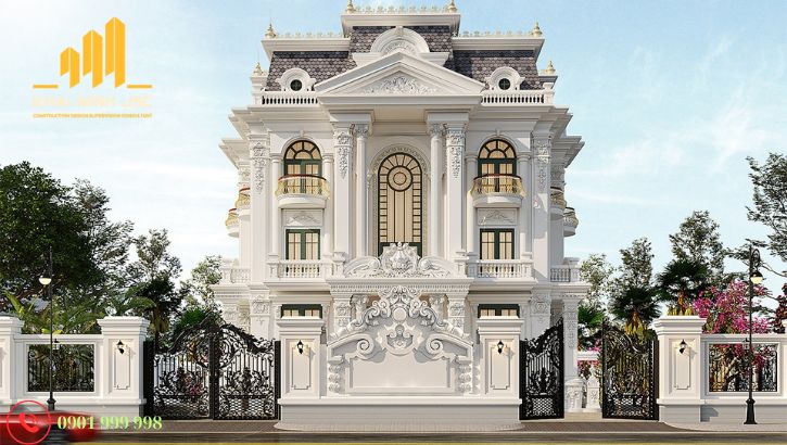 So sánh chi phí xây biệt thự trọn gói giữa các phong cách khác nhau