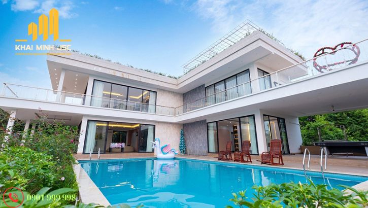 Xây biệt thự trọn gói phong cách hiện đại có chi phí phải chăng