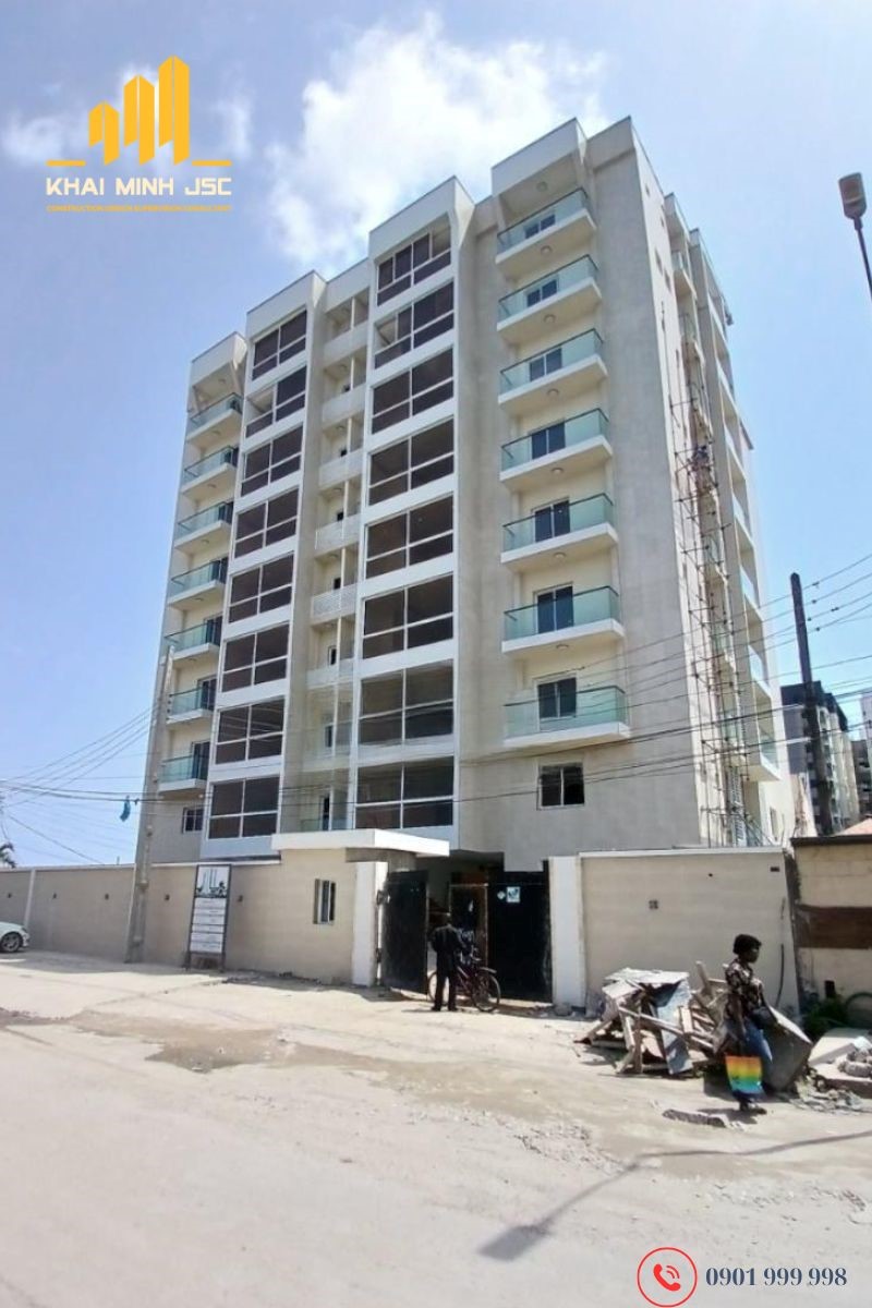 Công trình thi công nhà bê tông toàn khối đảm bảo kết cấu ổn định