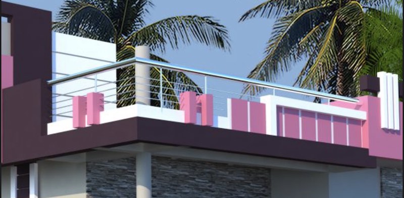 các mẫu lan can xây gạch đẹp