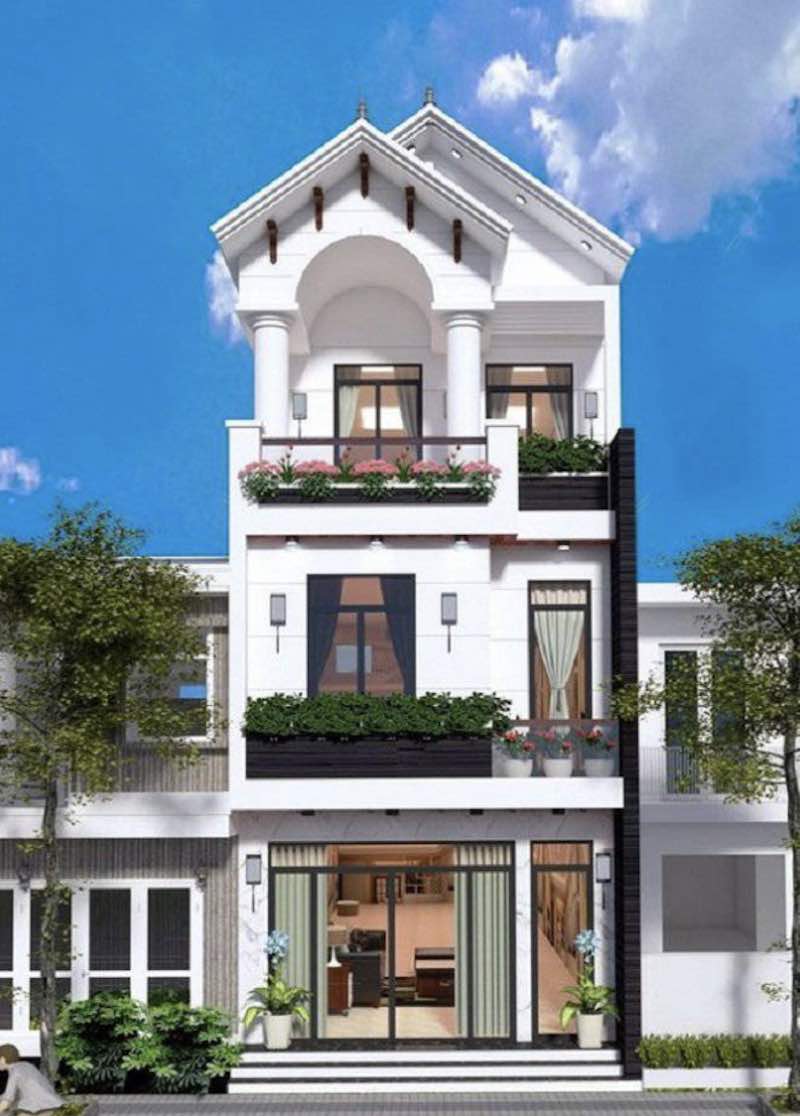 xây nhà 1 trệt 2 lầu giá bao nhiêu