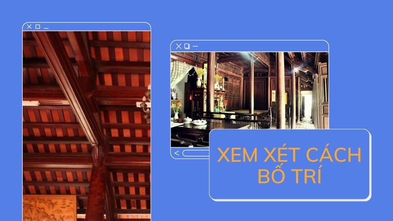 nhà gỗ 3 gian đơn giản