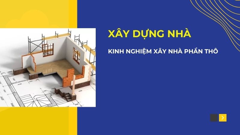 giá xây nhà phần thô