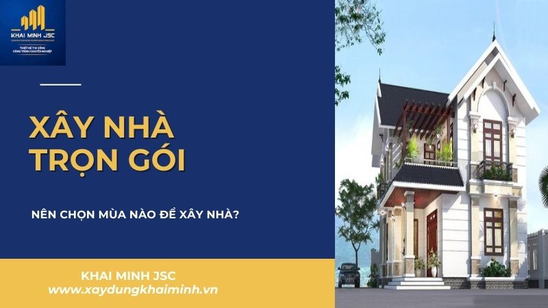 xây nhà phố trọn gói