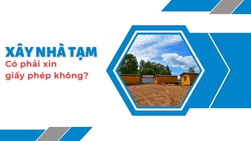 Làm nhà tạm bằng tôn
