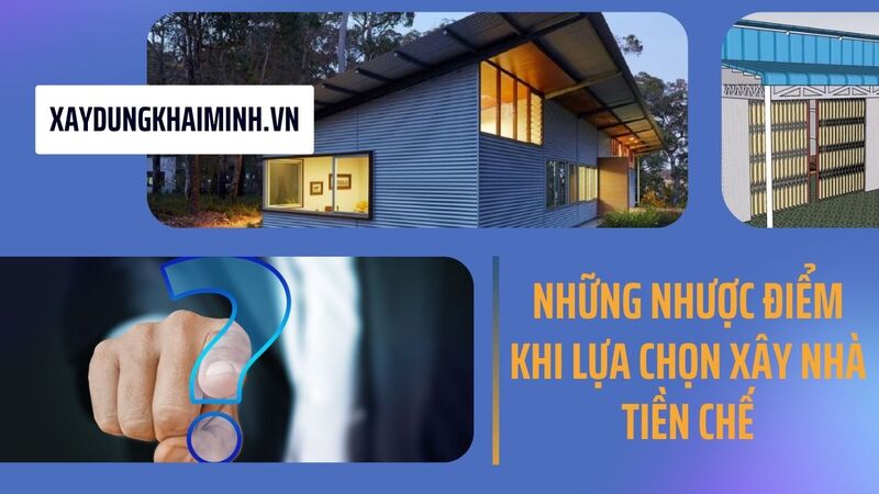 nhà tiền chế trên sân thượng
