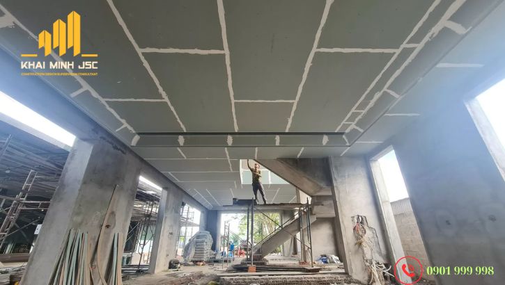 Từng công đoạn xây thô đều đảm bảo đúng tiến độ