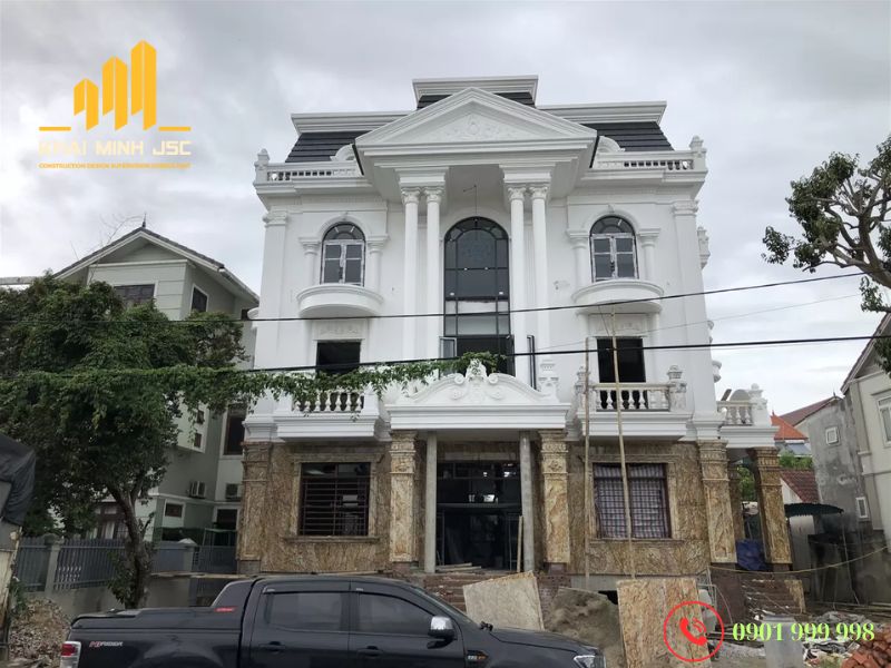 Công trình xây nhà trọn gói hoàn thiện