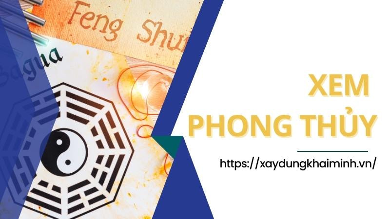 xem phong thủy khi xây nhà