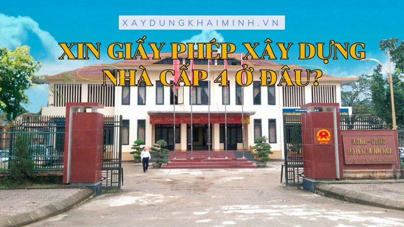 Xin giấy phép xây dựng nhà cấp 4 ở đâu?