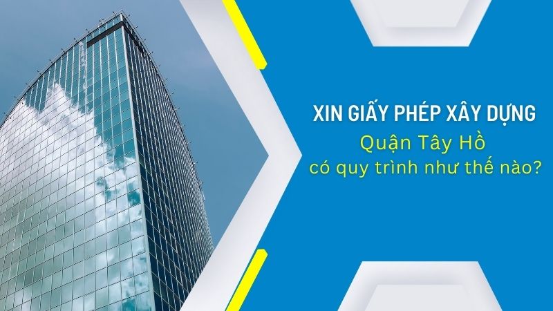 Xin phép xây dựng quận tây hồ
