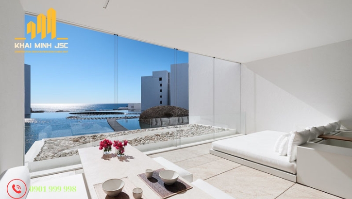 Xu hướng thiết kế khách sạn phong cách Minimalism đơn giản, tiện nghi