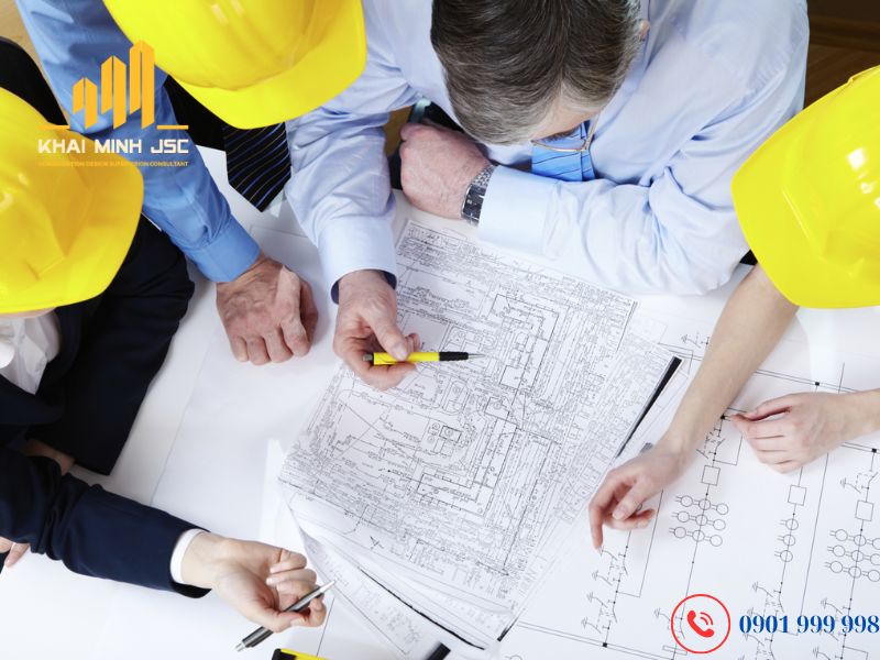 Chủ đầu tư cần kiểm tra lại tất cả các thông số, kích thước trước khi hoàn thiện bản vẽ