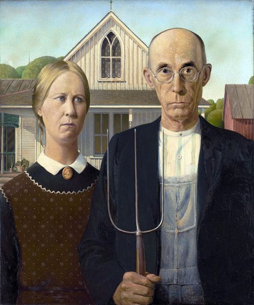 American Gothic, Grant Wood, 1930. American Gothic, Grant Wood, 1930.