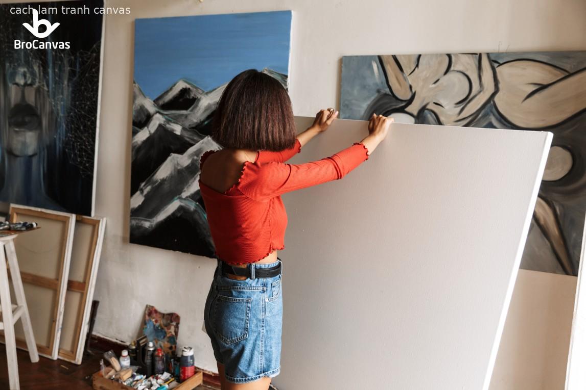 Chia sẻ bí quyết cách làm tranh Canvas treo tường Chia sẻ bí quyết cách làm tranh Canvas treo tường