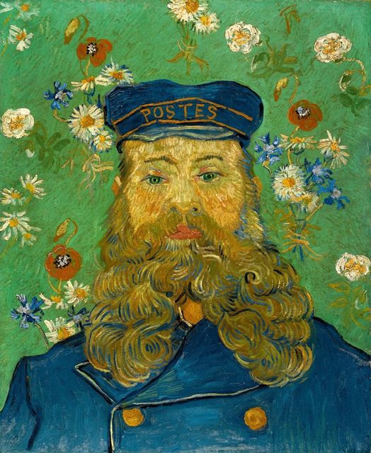 Portrait of Joseph Roulin, Van Gogh, 4/1888 Portrait of Joseph Roulin, Van Gogh, 4/1888