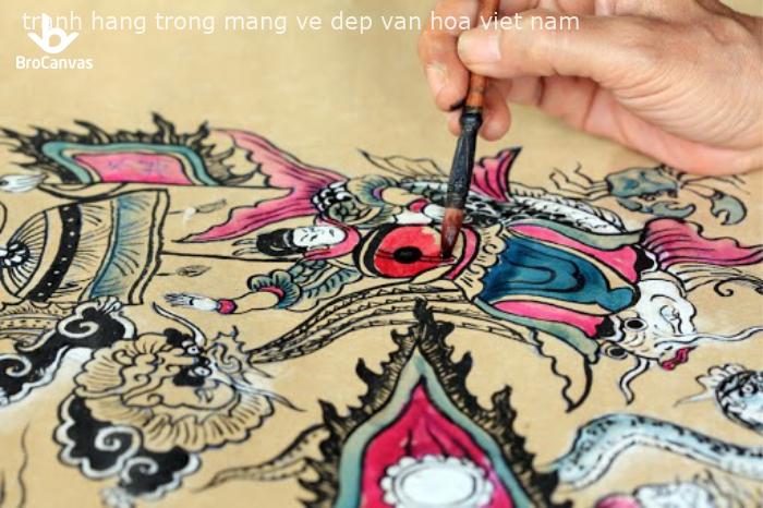 Tranh Hàng Trống – Nét đẹp bản sắc dân tộc Việt Nam Tranh Hàng Trống – Nét đẹp bản sắc dân tộc Việt Nam