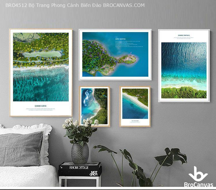 Bộ tranh phong cảnh biển đảo