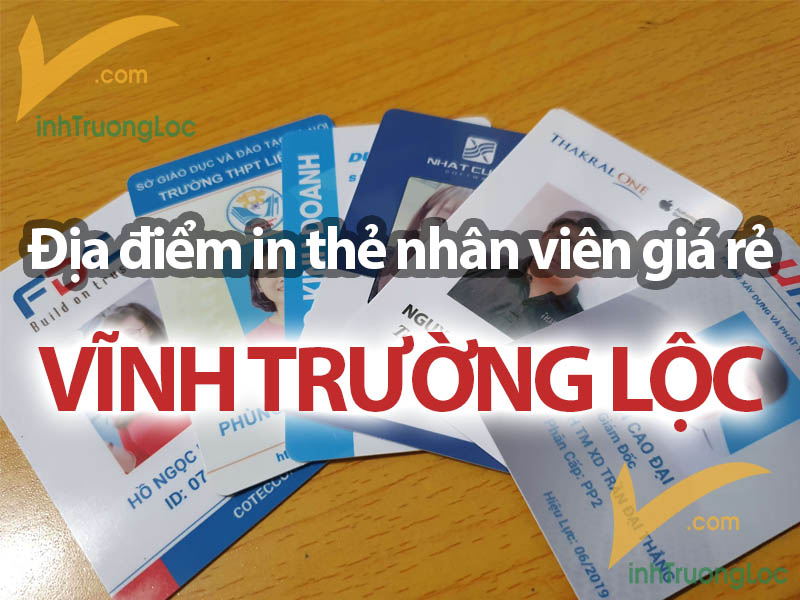 Các thông tin phổ biến khi in thẻ nhựa theo yêu cầu