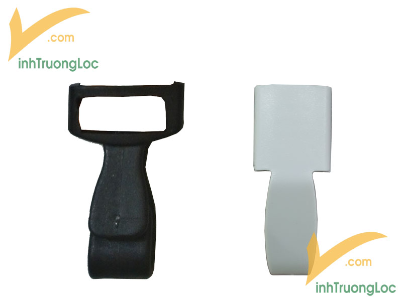 Mẫu móc khóa nhựa treo thẻ 1cm cứng cáp