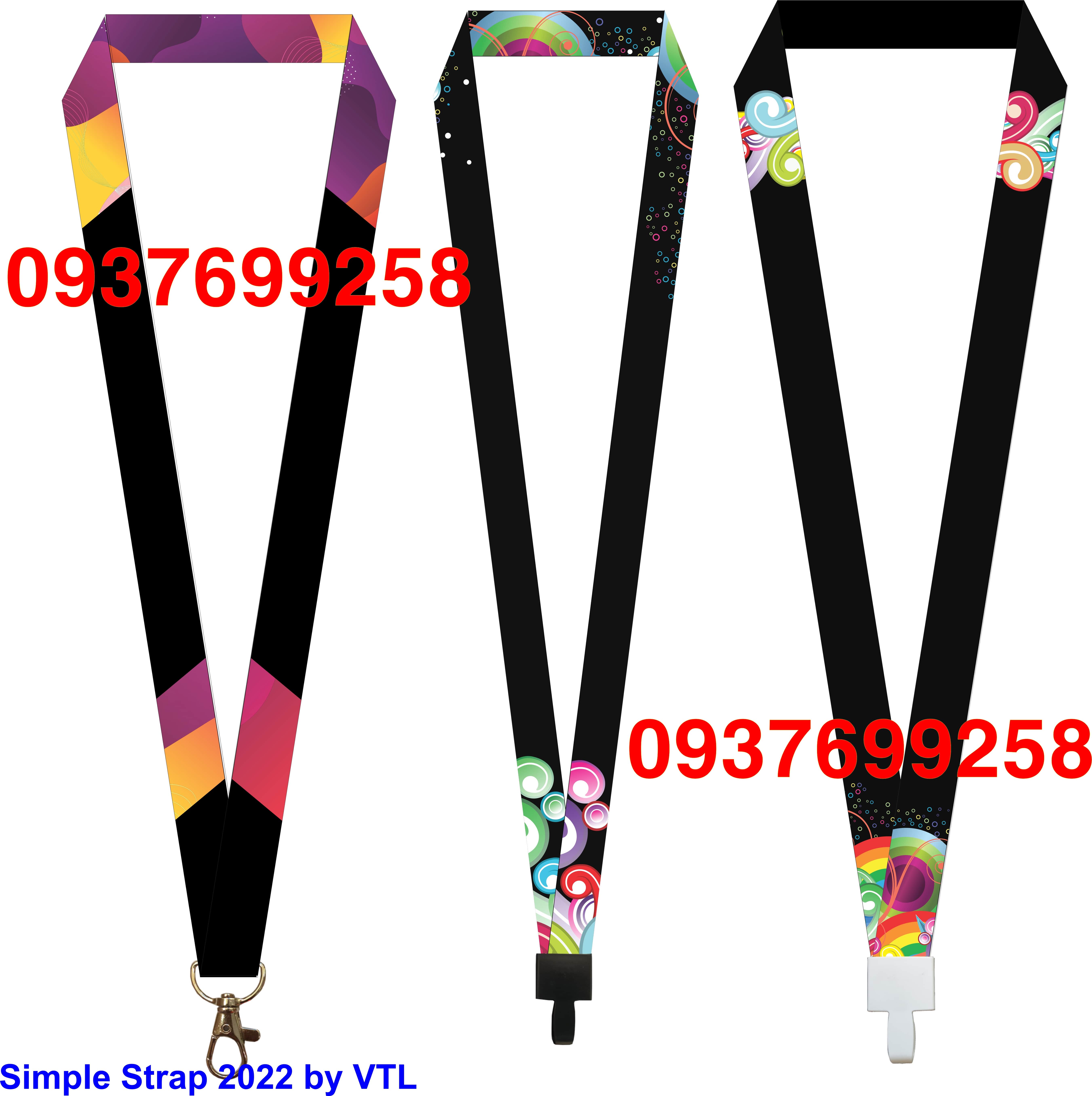 in lanyards strap cho sinh viên 2022