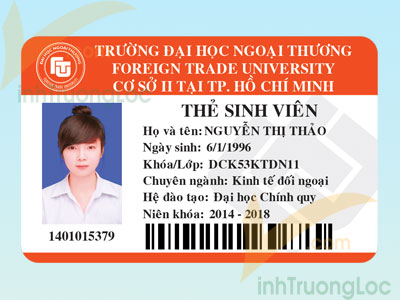 thẻ sinh viên đại học ngoại thương