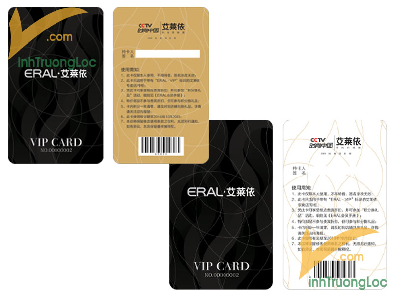 Thẻ đeo VIP mẫu dọc cho khách hàng trong sự kiện cao cấp