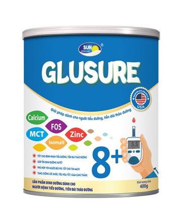 Sữa GLUSURE SUN Milk cho người tiểu đường