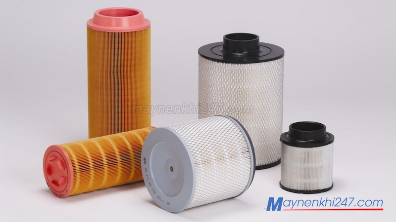 Bộ lọc không khí của máy nén khí trục vít cũng cần bảo dưỡng, kiểm tra định kỳ