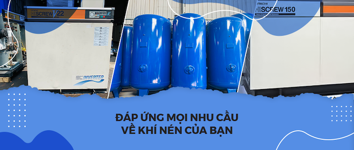 Máy nén khí 579 - Đơn vị cung cấp máy nén khí chất lượng cao, giá tốt