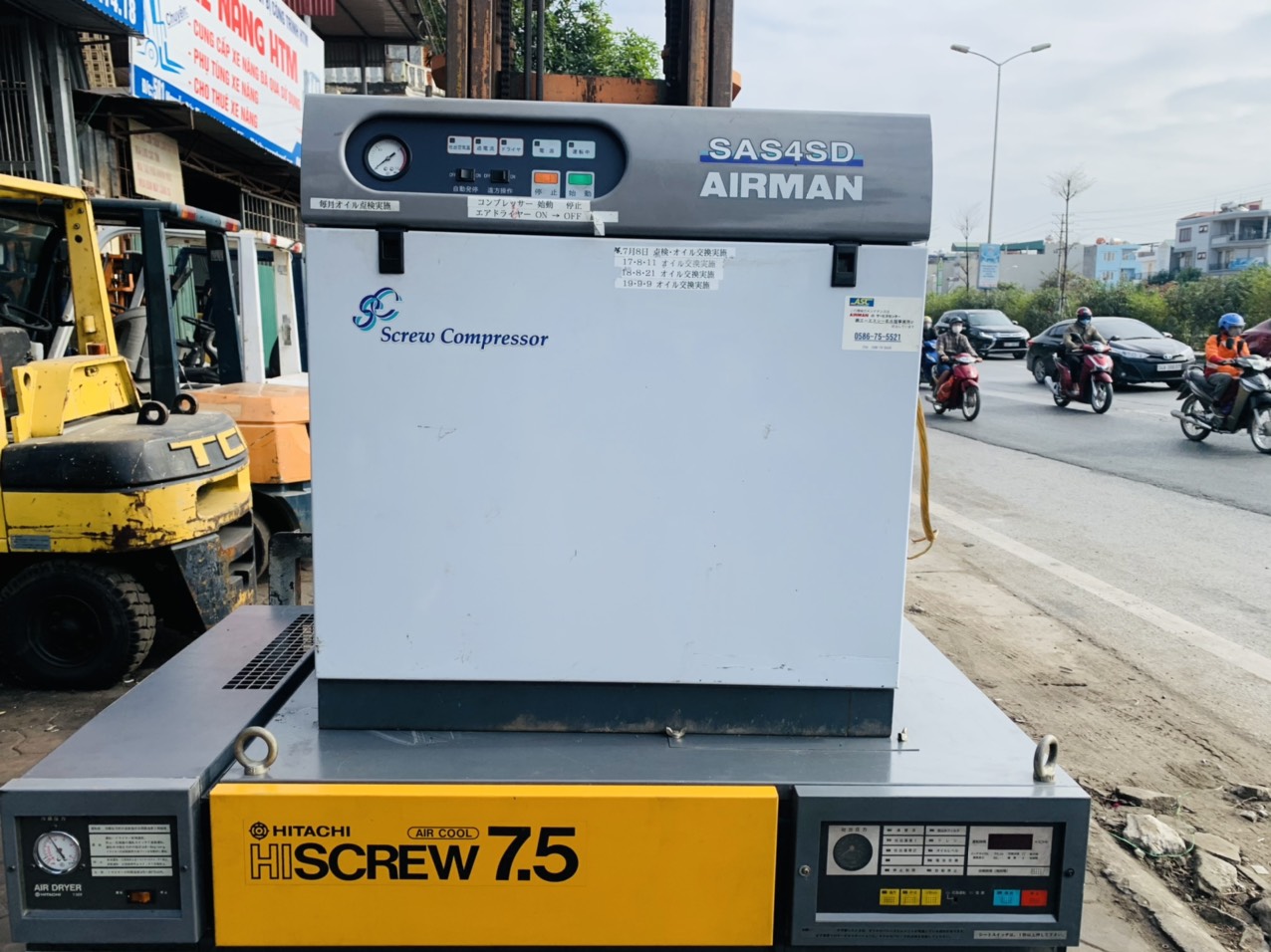 cac thuong hieu may nen khi truc vit