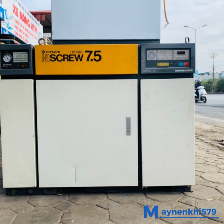 Máy nén khí trục vít Hitachi 7.5KW 10HP