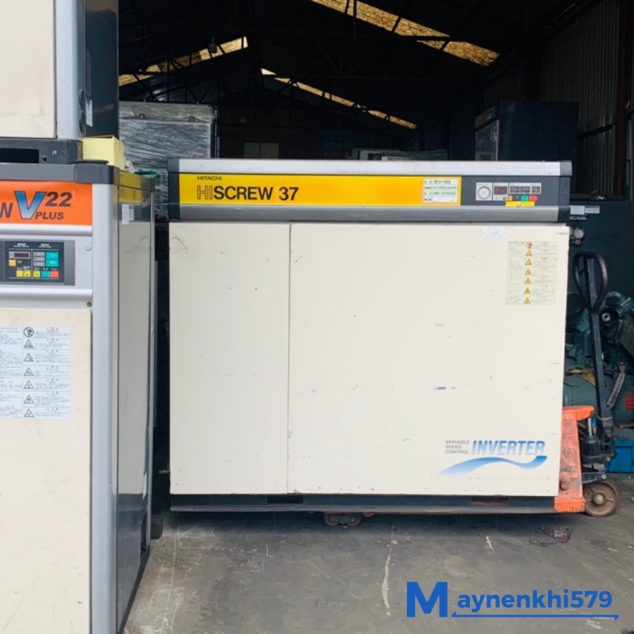 Máy nén khí không dầu Hitachi 37kw