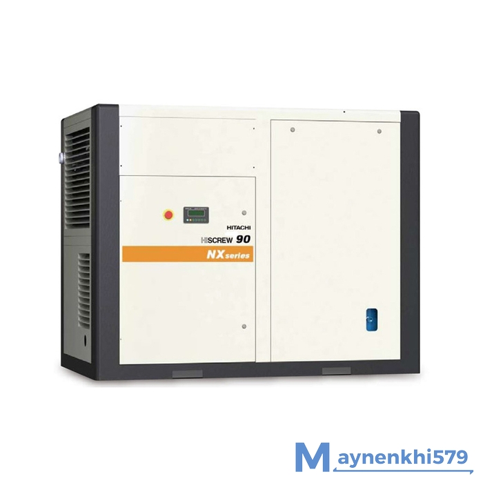 Máy nén khí trục vít ngâm dầu Hitachi 90KW