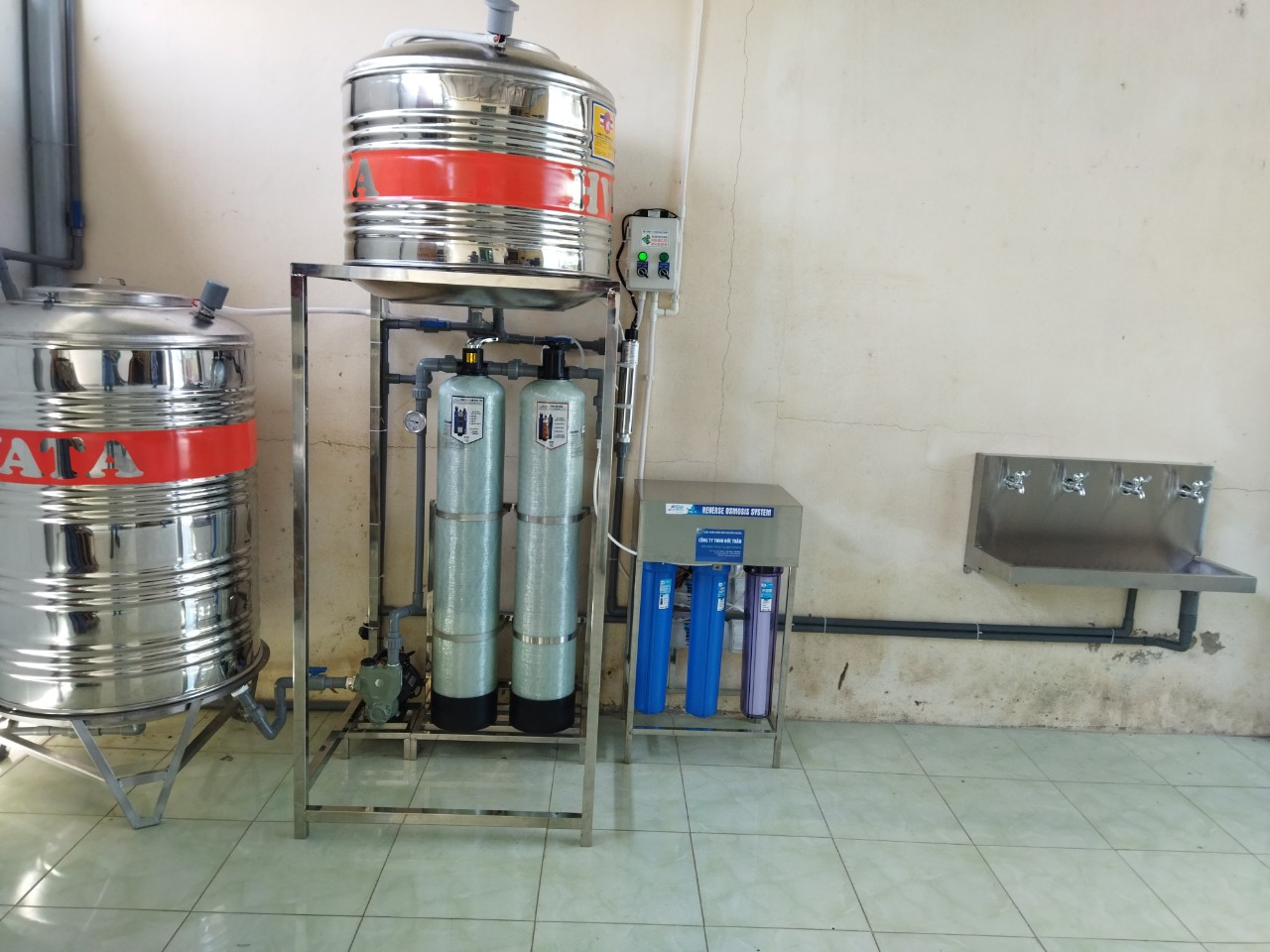 hệ thống lọc nước uống RO