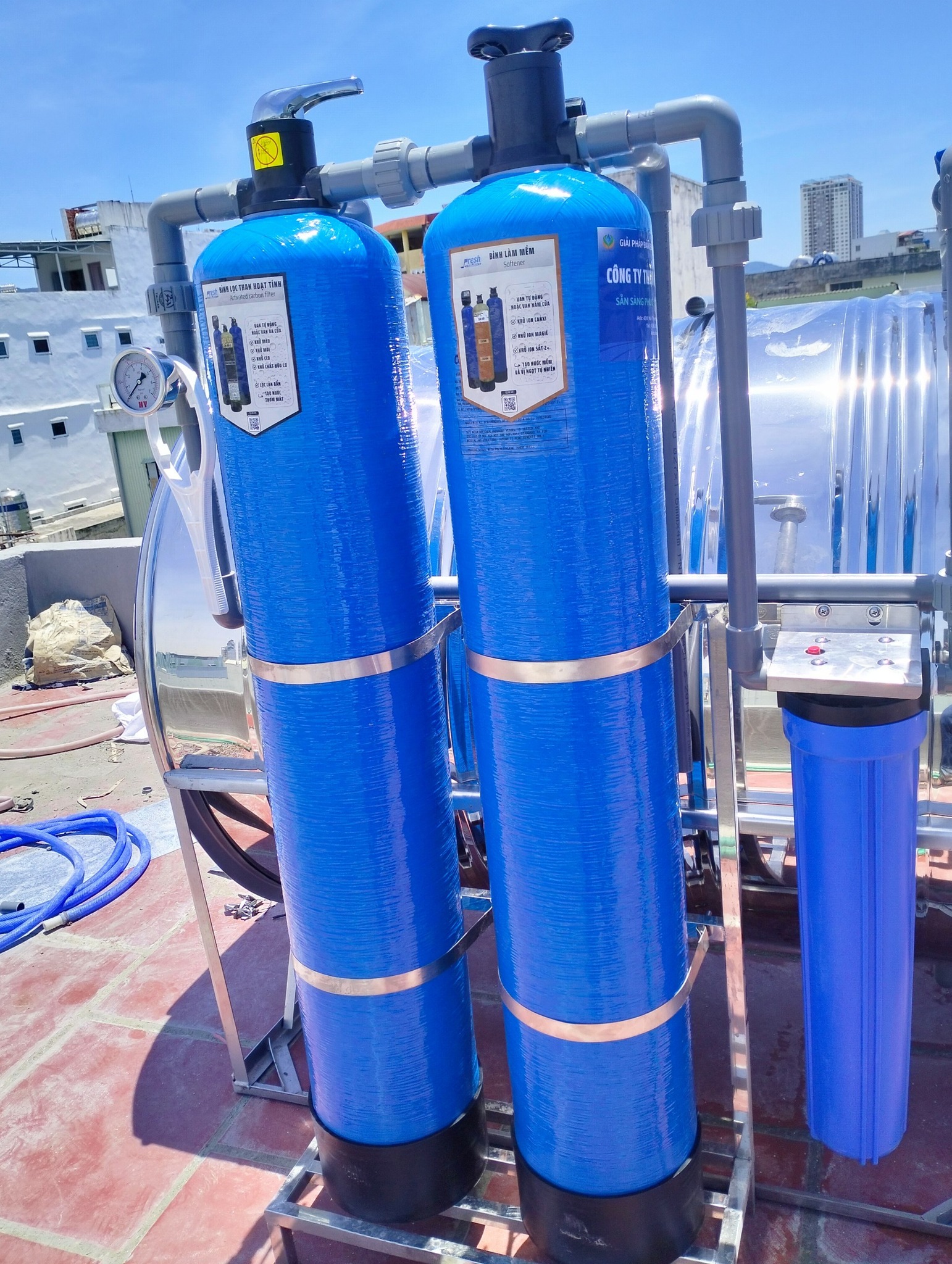 hệ thống lọc nước đầu nguồn