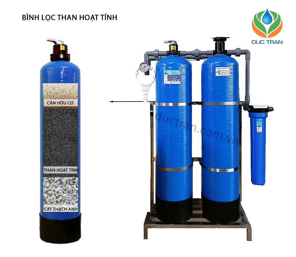 Bình lọc than hoạt tính