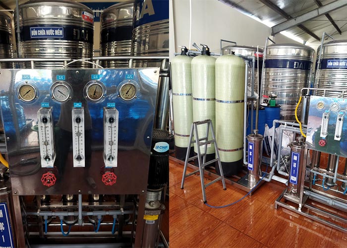 kiểm tra hệ thống lọc nước