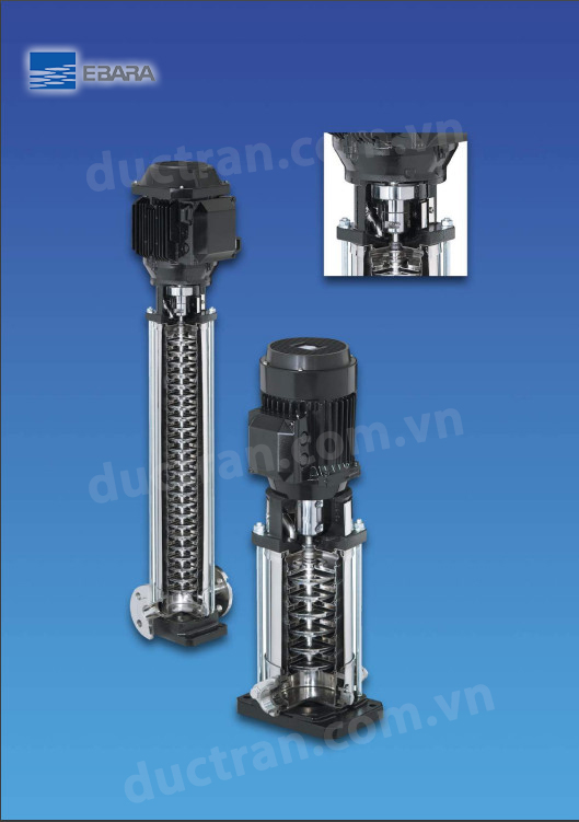 Máy bơm nước trục đứng