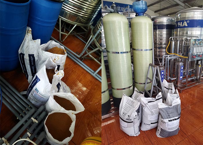 Thay thế vật liệu lọc