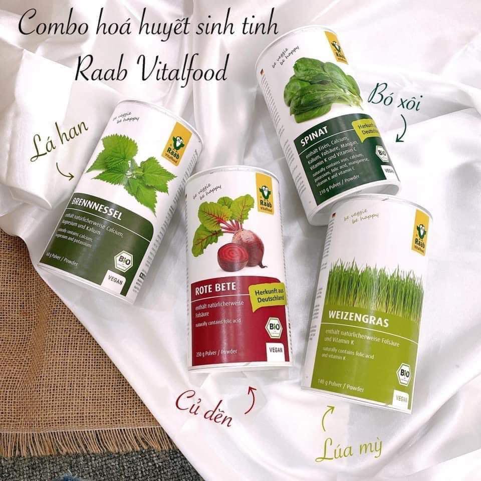 COMBO BỘT RAU HỮU CƠ - THỨC UỐNG HÓA HUYẾT SINH TINH COMBO BỘT RAU HỮU CƠ - THỨC UỐNG HÓA HUYẾT SINH TINH