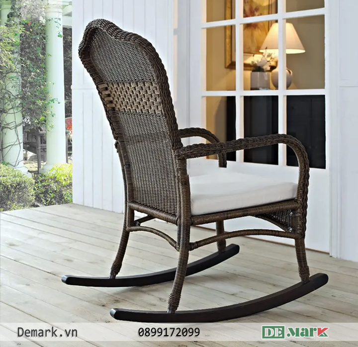 Ghế Bập Bênh Nhựa Giả Mây MT2026