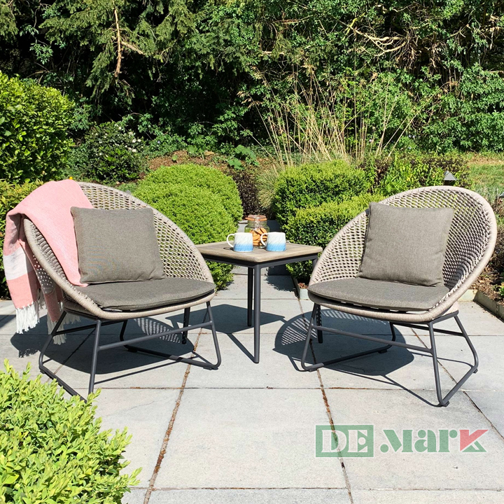 Bàn ghế giả mây