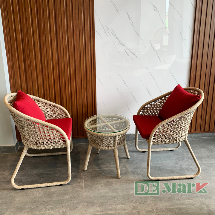 Bàn Ghế Đan Dây Dù MT2A274