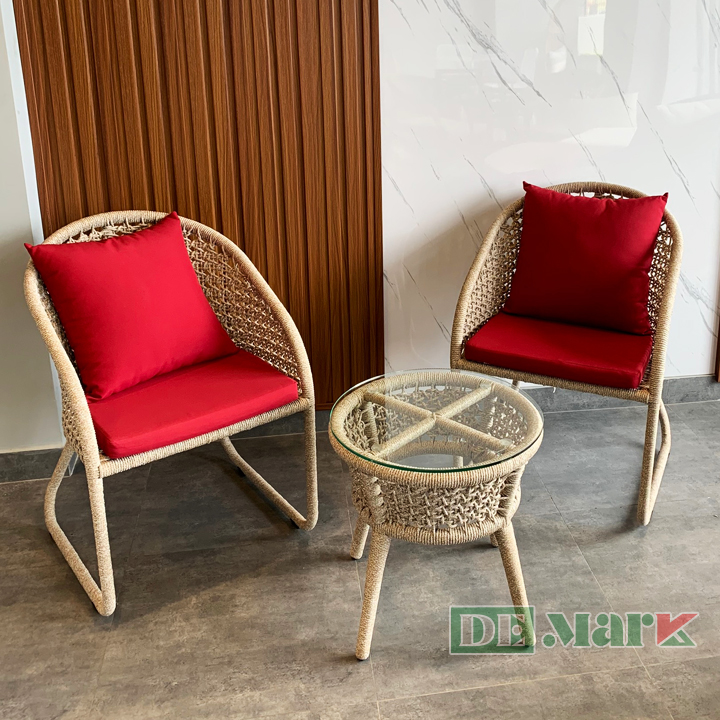 Bàn Ghế Đan Dây Dù MT2A274