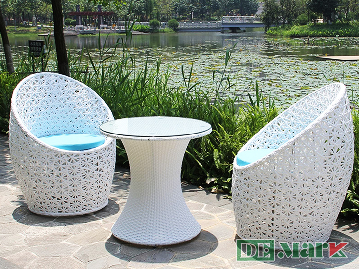 Bàn Ghế Giả Mây MT269