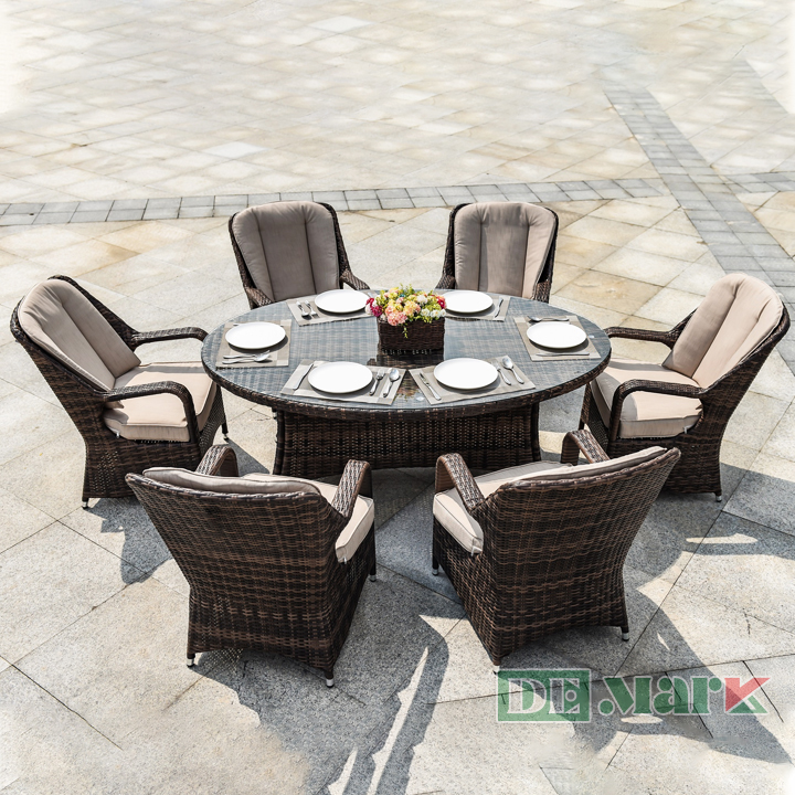 Bàn ghế giả mây