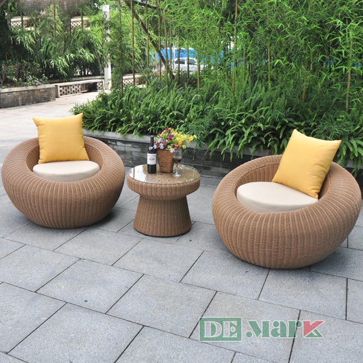 Bàn Ghế Giả Mây MT2A126