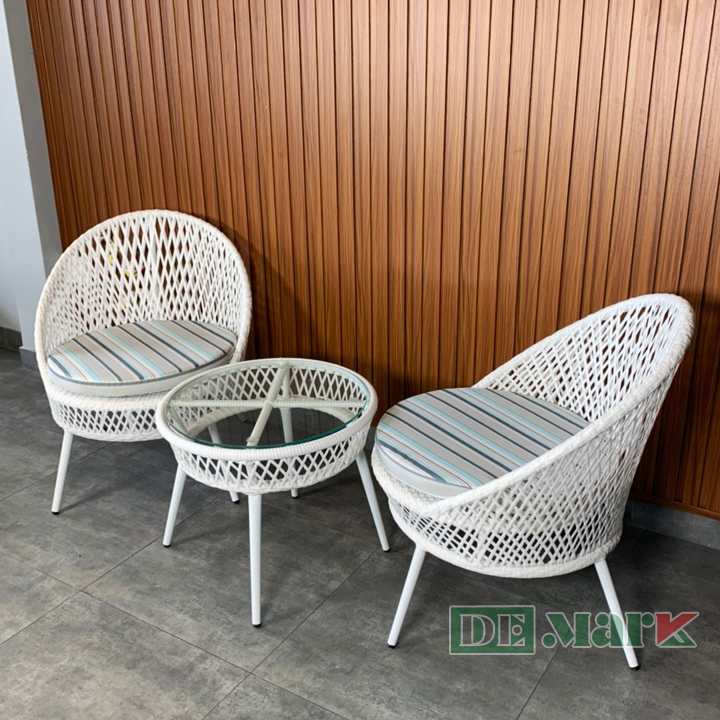 Bàn Ghế Nhựa Giả Mây MT2A158